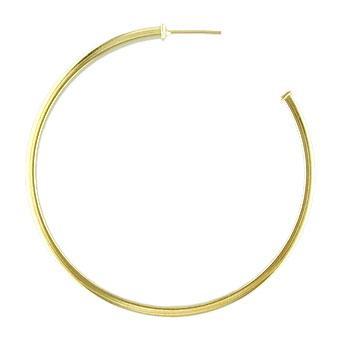 Tarnish Resistant, Nickel free and Hypoallergenic for Sensitive skin, Apparel and Accessories, Jewelry, Earrings Hoop Earring Finished in 18K Yellow Gold Women Jewelry 35392