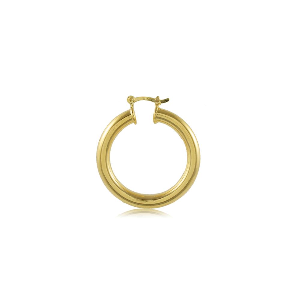 Tarnish Resistant, Nickel free and Hypoallergenic for Sensitive skin, Apparel and Accessories, Jewelry, Earrings Hoop Earring Finished in 18K Yellow Gold Women Jewelry 35413