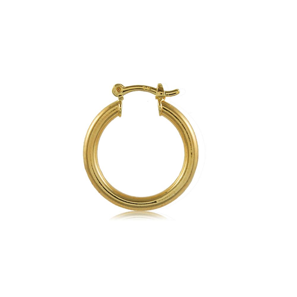 Tarnish Resistant, Nickel free and Hypoallergenic for Sensitive skin, Apparel and Accessories, Jewelry, Earrings Hoop Earring Finished in 18K Yellow Gold Women Jewelry 35514