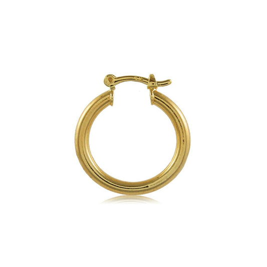 Tarnish Resistant, Nickel free and Hypoallergenic for Sensitive skin, Apparel and Accessories, Jewelry, Earrings Hoop Earring Finished in 18K Yellow Gold Women Jewelry 35515