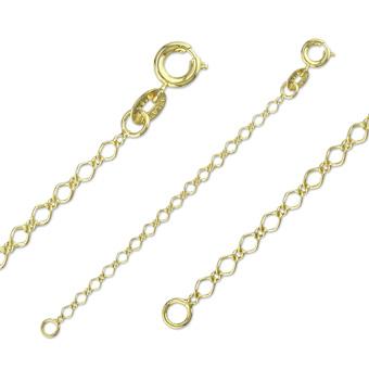 Tarnish Resistant, Nickel free and Hypoallergenic for Sensitive skin, Apparel and Accessories, Jewelry, Necklaces Losango Chain Necklace Finished in 18K Yellow Gold Women Jewelry 40091 45cm/18in