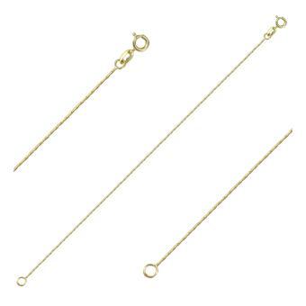 Tarnish Resistant, Nickel free and Hypoallergenic for Sensitive skin, Apparel and Accessories, Jewelry, Necklaces Boston Link Chain Necklace Finished in 18K Yellow Gold Women Jewelry 41746