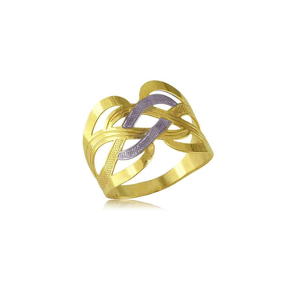 Tarnish Resistant, Nickel free and Hypoallergenic for Sensitive skin, Apparel and Accessories, Jewelry, Rings Ring Finished in 18K Yellow Gold Women Jewelry 62472 6