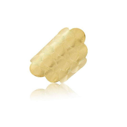 Tarnish Resistant, Nickel free and Hypoallergenic for Sensitive skin, Apparel and Accessories, Jewelry, Rings Ring Finished in 18K Yellow Gold Women Jewelry 66031 6